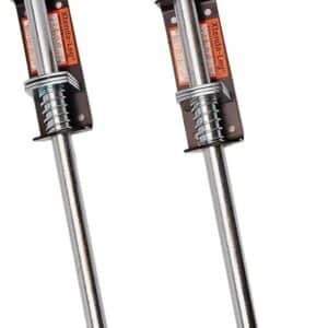 Xtenda-Leg® Ladder Leveler - Rubber Feet, Perfect for Extension Ladders, Stabilizer Attachments for Safe Use - Stable Platform for Uneven Ground - Easy Installation - OSHA Approved - 1 Pair