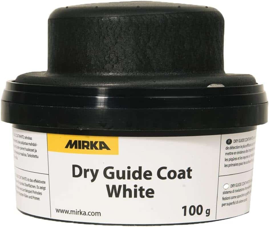 Mirka Dry Guide Coat Black with Applicator 100g for Light Colour Surfaces