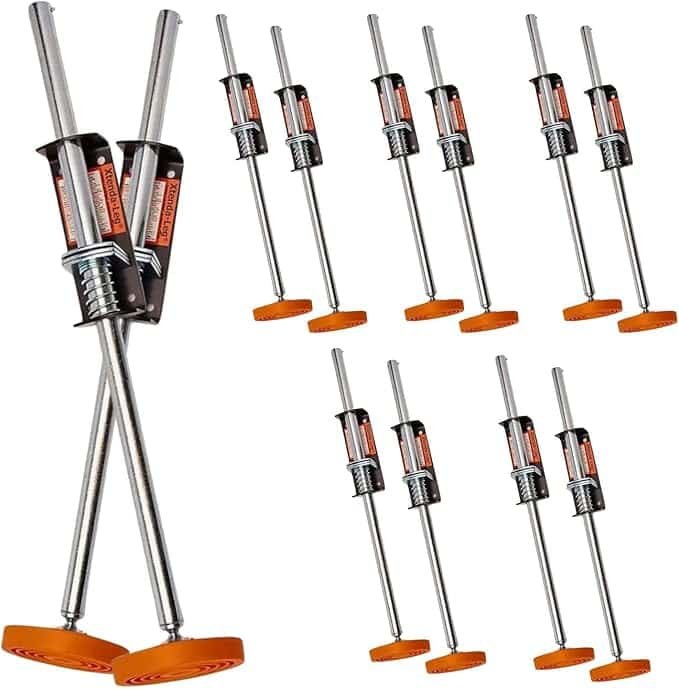 Xtenda-Leg® Ladder Leveler - Rubber Feet, Perfect for Extension Ladders, Stabilizer Attachments for Safe Use - Stable Platform for Uneven Ground - Easy Installation - OSHA Approved - 1 Pair - Image 6