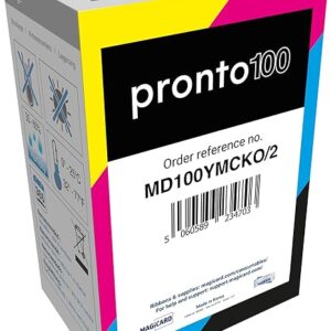 Magicard Pronto100 MD100YMCKO Ribbon with CardPresso Software